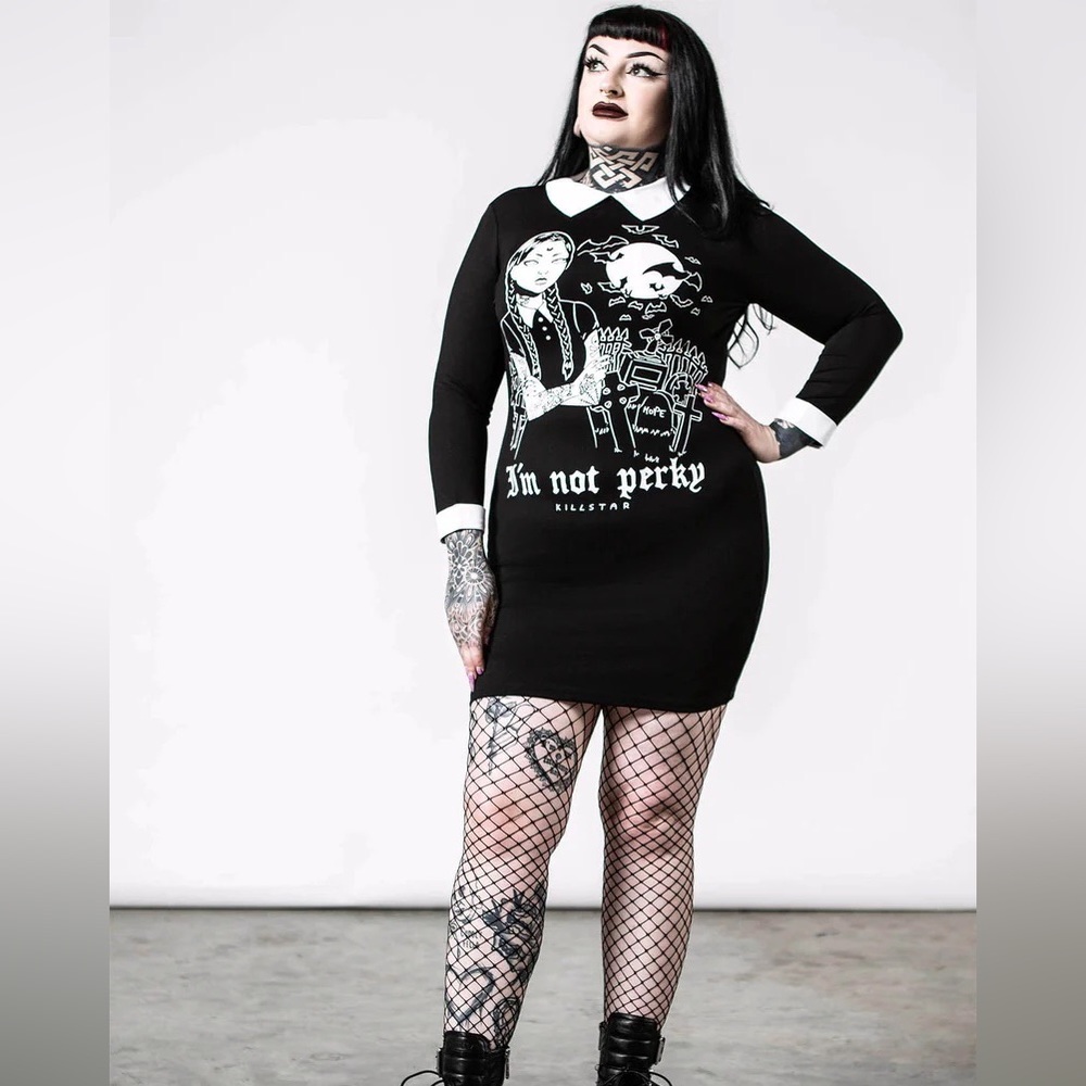 ⬇️PRICE DROP⬇️   Killstar Perky Collared dress - New with Tags